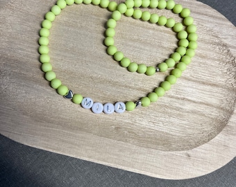 Kinder Perlen Halskette / personalisierte Kette / gr. Perlen