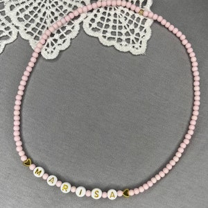 Kinder Perlen Halskette / personalisierte Kette / Bild 1