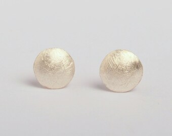 Ohrstecker silber rund klein
