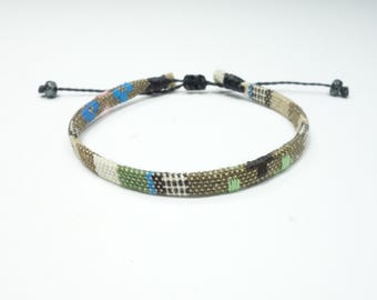 Waterproof Braided Cotton Bracelet: Boho Surfer Style, Friendship Gift