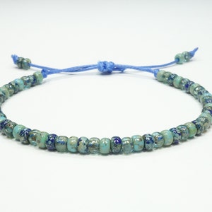 Perlen Boho Armband für Frauen. Perlen Boho Schmuck für Frauen. Perlenarmband. Miyuki Armband. Kleines perlenarmband geschenk für sie. KeepDutch