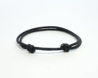 Adjustable Paracord Sailing Rope Bracelet: Minimalist Surfer Style Friendship Bracelet