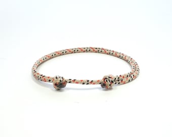 Boho mens women surfer bracelet. Slim sailing rope minimalist friendship bracelet.