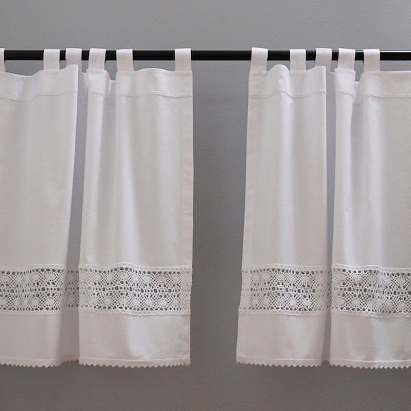 SCANDINAVIAN style curtains | modern rustic style | jealousy curtain Shabby Chic | Tailor-made curtains DO NOT shrink after washing