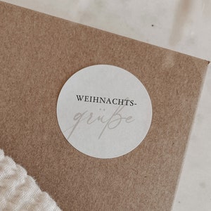 MATT Weihnachtsgrüße Aufkleberset
