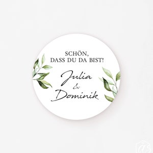 MATT Zur Hochzeit Aufkleberset