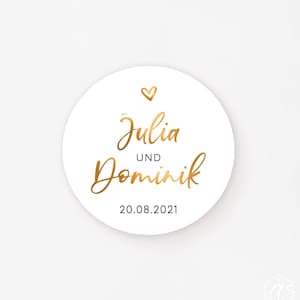 MATT Zur Hochzeit Aufkleberset