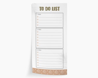 To Do List Notizblock