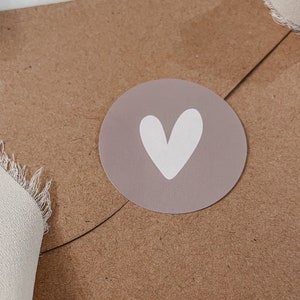 GLANZENDE hartstickerset