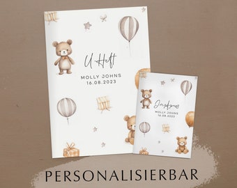 U-booklet and vaccination certificate passport cover personalized in the Molly set