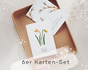 Kartenset Ostern im 6er Set