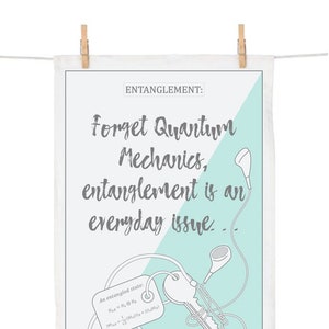 Entanglement Tea Towel