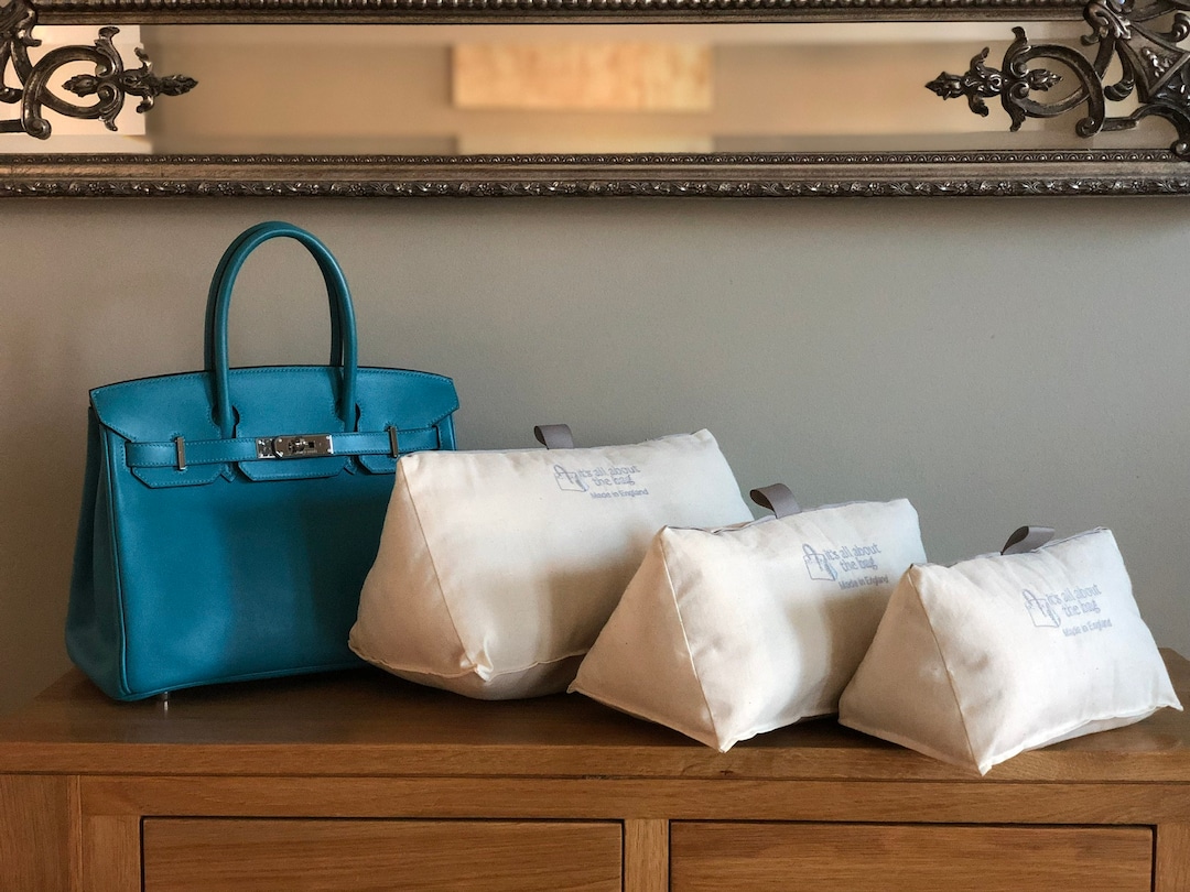  DGAZ Bag Pillow Shaper Insert for Luxury Handbags, Silky Pillow  Shaper for Hermes 24/24-29 Bags（White） : Clothing, Shoes & Jewelry