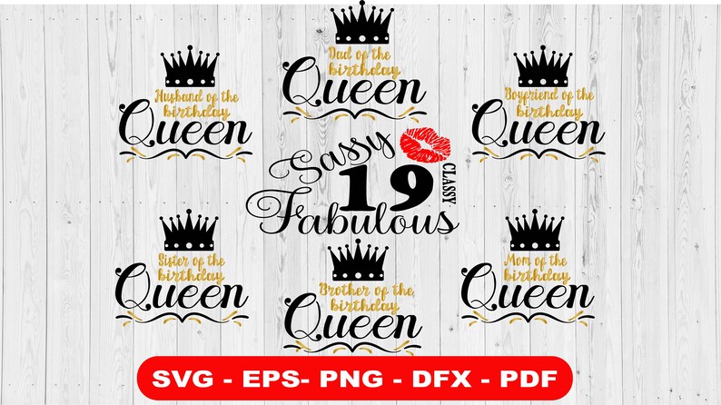 Download Birthday Queen Svg Birthday Queen Family Shirts Svg Bundle ...