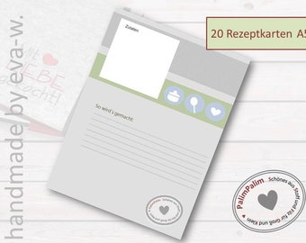 Rezeptkarten a5 - Der absolute Favorit