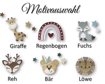 U-Heft Hülle U Heft Hülle Wunschmotiv Filz Name personalisierbar Geschenk Baby Taufe Geburt