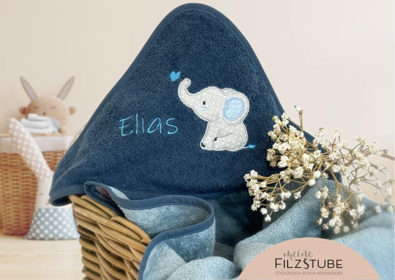 Kapuzenhandtuch mit Name Giraffe Babygeschenk Badetuch Handtuch Babybadetuch personalisiert bestickt Kapuzenhandtuch Geschenk Junge Mädchen Bild 18