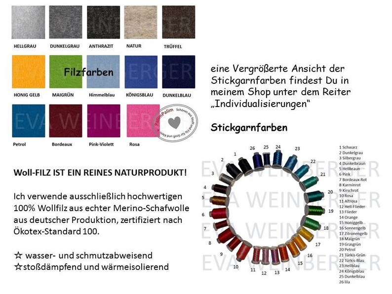 Schlüsselanhänger Name Filz | Etsy