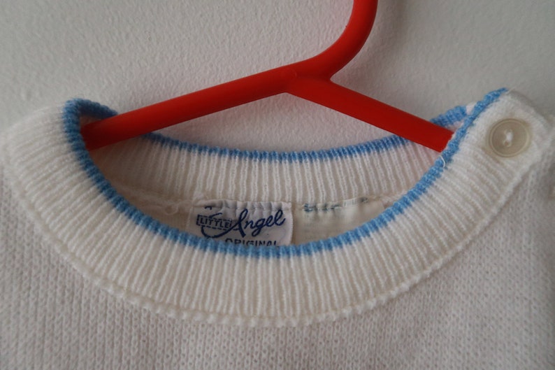 Vintage Knit Two-Piece with Bridge /& Truck