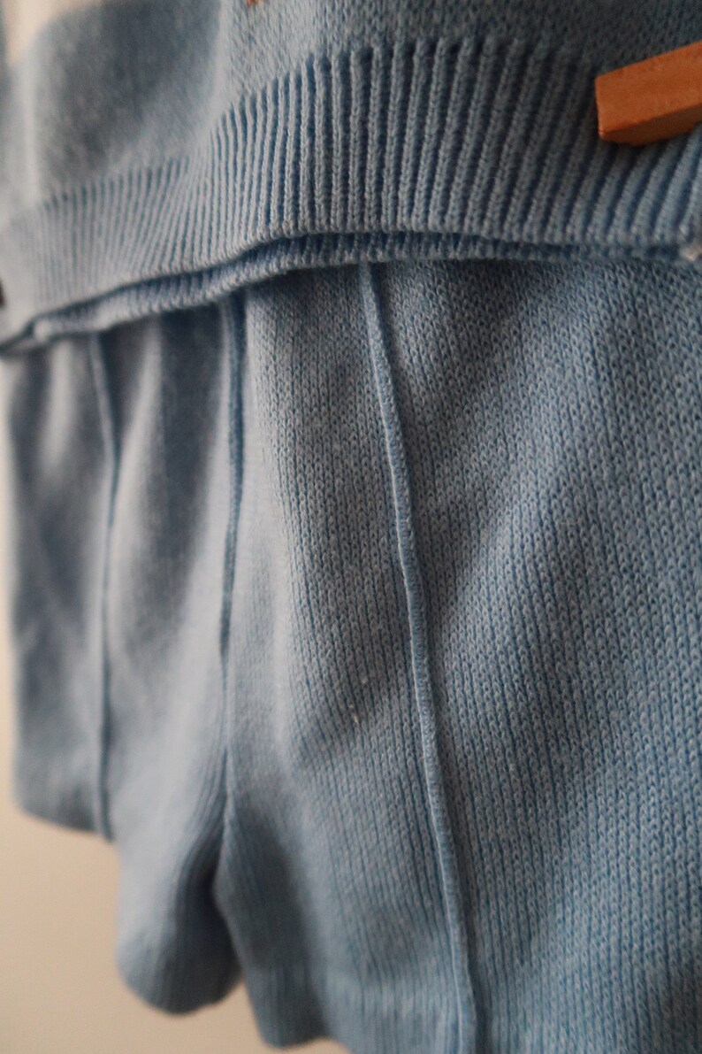 Vintage Knit Two-Piece with Bridge /& Truck