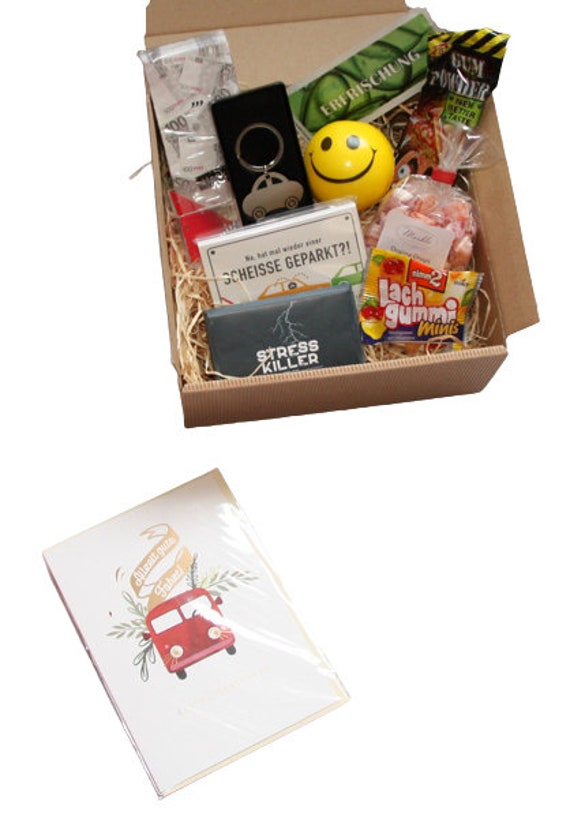 Spruchreif® Geschenkbox Geschenk zum Führerschein · originelle