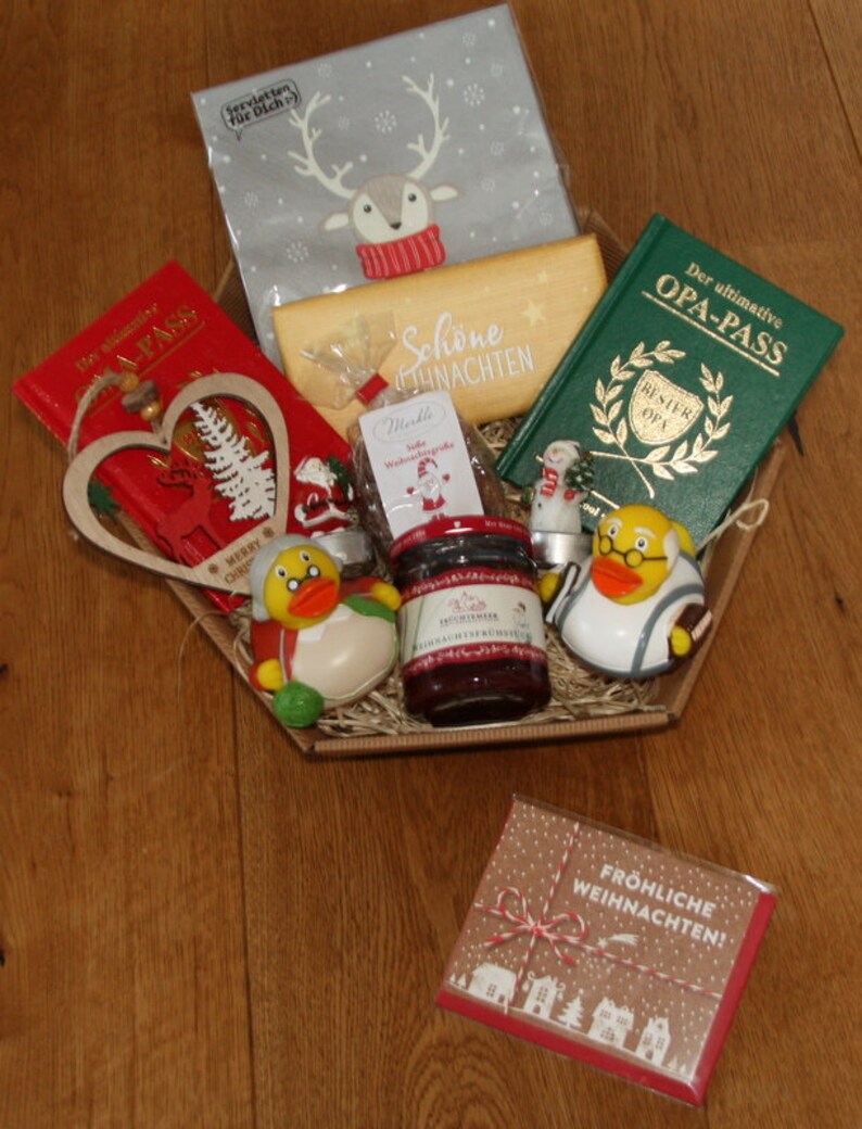 Weihnachtsgeschenk Großeltern Oma Opa Etsy