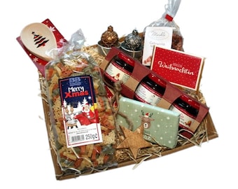 Panier alimentaire - Coffret cadeaux de Noël