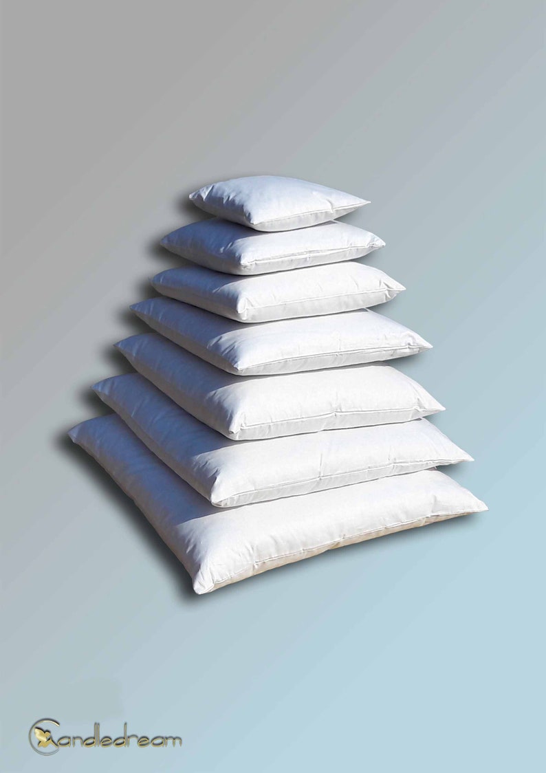 40 x 40 cm down pillow with different filling amounts from soft 200g to plump 500g filling pillow inner pillow image 10