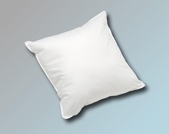 40 x 55 cm small cushion with a 400g filling of hollow fiber balls, suitable as an inner cushion, sofa cushion, cuddly cushion, or decorative cushion.