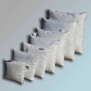 Coussin de rembourrage de 45 x 45 cm avec rembourrage synthétique doux de 250 g, coussin de canapé, coussin intérieur, coussin d'assise, coussin douillet. image 4