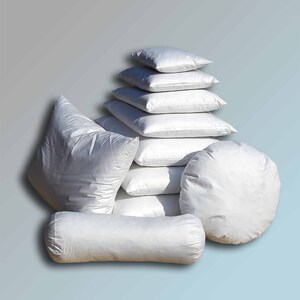 40 x 40 cm down pillow with different filling amounts from soft 200g to plump 500g filling pillow inner pillow image 8