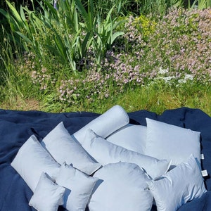 40 x 40 cm down pillow with different filling amounts from soft 200g to plump 500g filling pillow inner pillow image 6