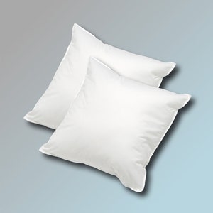 40 x 40 cm down pillow with different filling amounts from soft 200g to plump 500g filling pillow inner pillow image 2