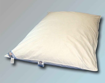 Feather bed balloon bed duvet in white size 135 x 200 cm with filling from 3,000 g to 6,000 g new white goose feathers