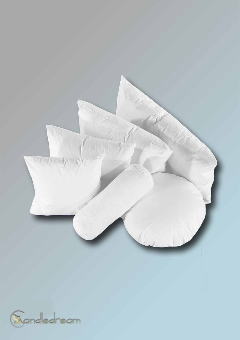 40 x 60 cm pillow fill pillow sofa cushion inner cushion feather pillow cushion 650g in white white blanc bianco