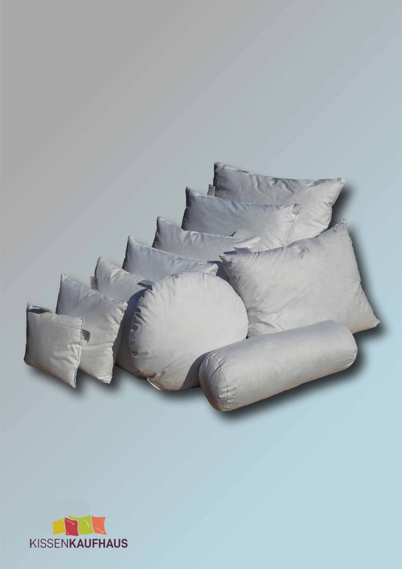 Almohada de peluche de 35 x 70 cm con relleno de 800 g Almohada