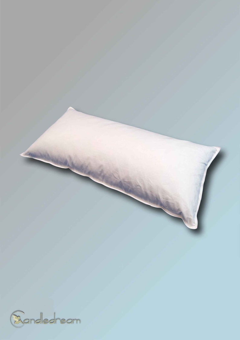 40 x 60 cm pillow fill pillow sofa cushion inner cushion feather pillow cushion 650g in white white blanc bianco
