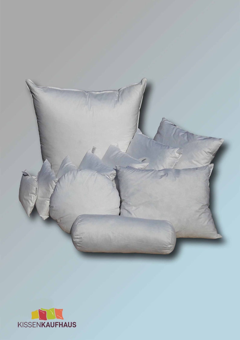 Coussin de rembourrage de 45 x 45 cm avec rembourrage synthétique doux de 250 g, coussin de canapé, coussin intérieur, coussin d'assise, coussin douillet. image 9