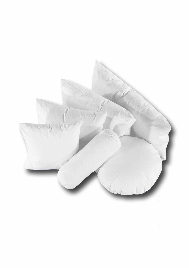 40 x 60 cm pillow fill pillow sofa cushion inner cushion feather pillow cushion 650g in white white blanc bianco