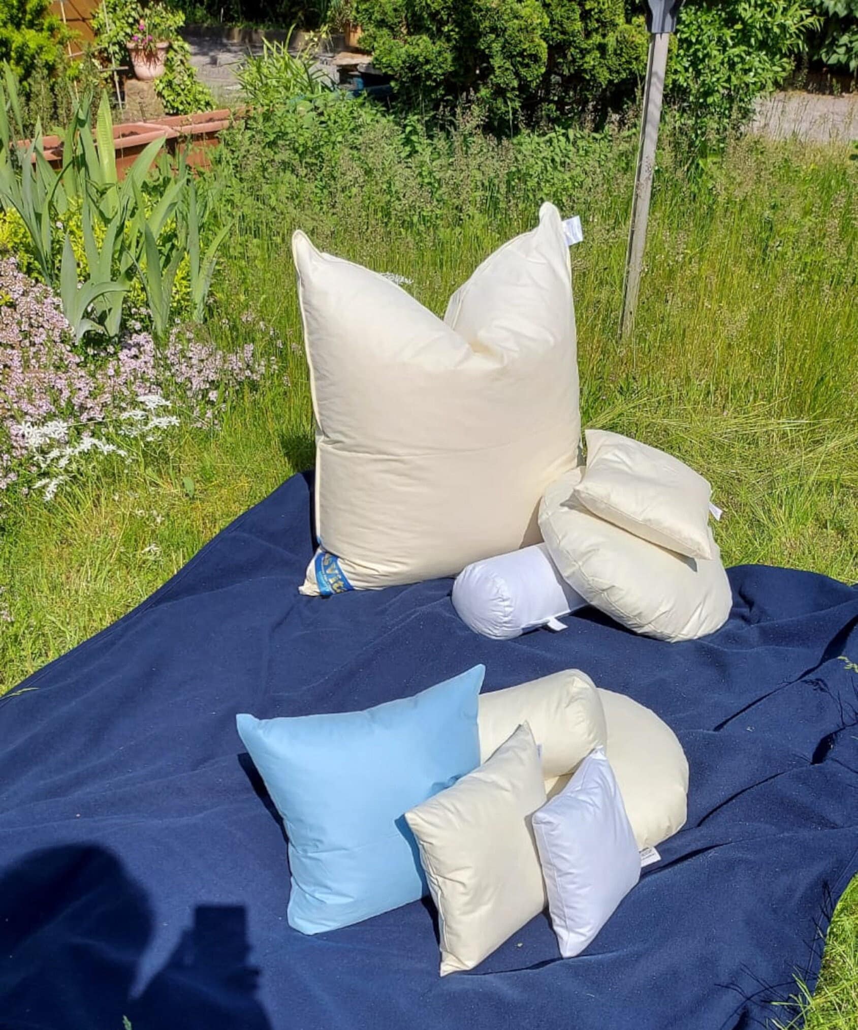 40 X 60 Cm Füllkissen Mit 500 Federfüllung Sofakissen Innenkissen Federkissen Kuschelkissen