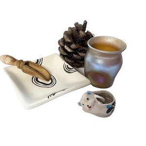 Mini altar set, gift set, witches starter kit,  travel altar, divination, offering set, pagan, Wicca, witch. Great starter set,