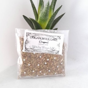 Magical Oregano, Origanum Vulgare, Wicca, Greenwich, Witchcraft, Hedge Witch, Spell work, Spells, Ingredients, new larger bag size