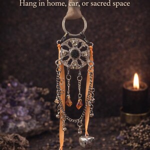 Witches Bells, protection bells, Altar bells, Witches Bells, Door Protection Charm, Altar Décor, Witchcraft Supplies, Celtic Door Bells.