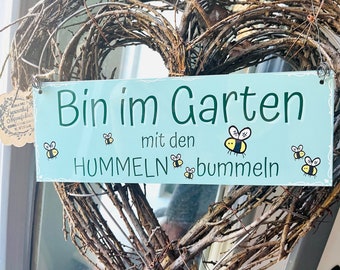 Türschild Blech