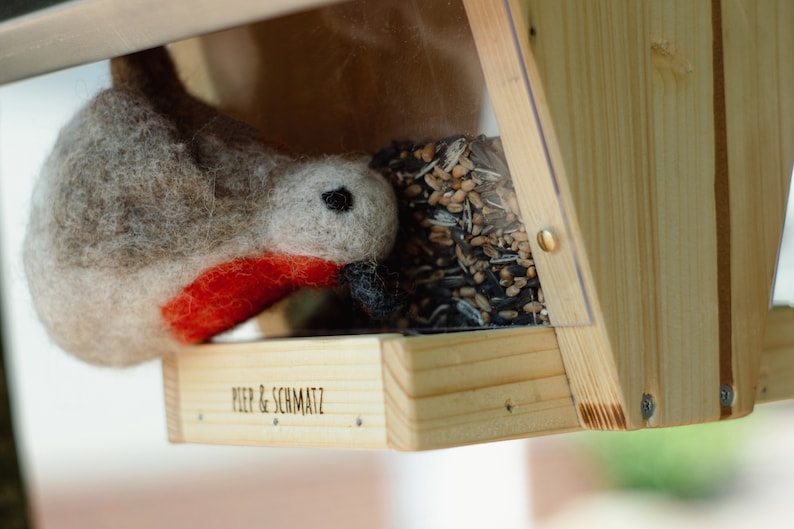 Vogelfutterhaus Piep & Schmatz Vogelhaus hängend Bild 3