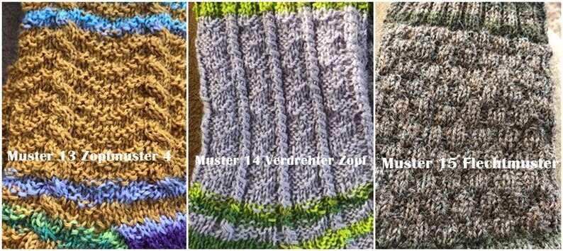 Wollsocken, im Wunsch Design handgestrickt und in allen Größen auf Bestellung gestrickt Bild 5