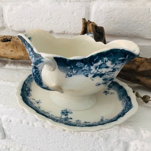 England ancient gravy boat sauce bowlporcelain Skandi hygge image 6