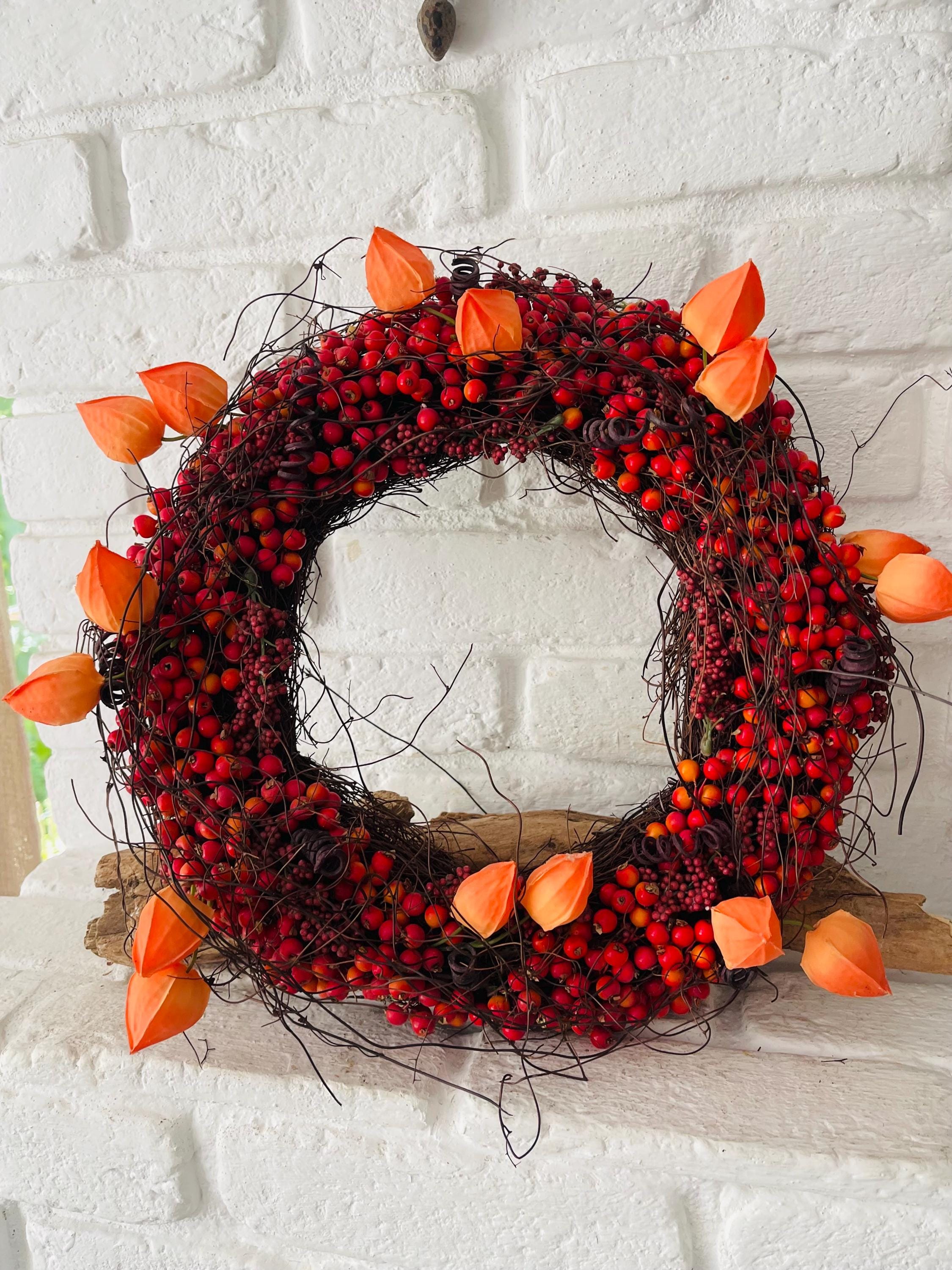 Rote beeren kranz - Etsy.de