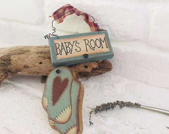 Holland*Panneau "Babys Room" No 2