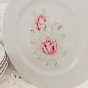 Shabby*5 pcs set breakfast plate cake plate plate rosali